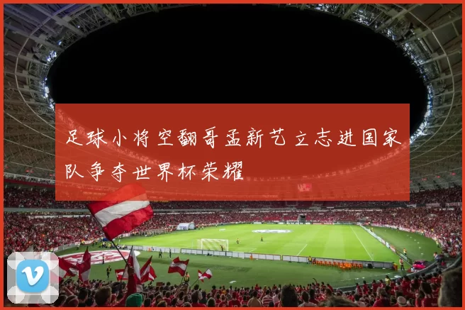 足球小将空翻哥孟新艺立志进国家队争夺世界杯荣耀
